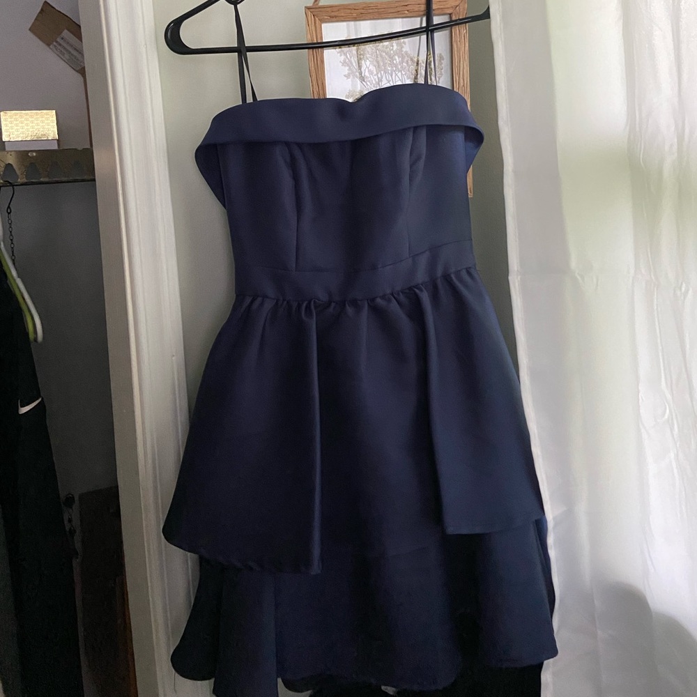 Layered Mini Dress - Picture 3 of 3